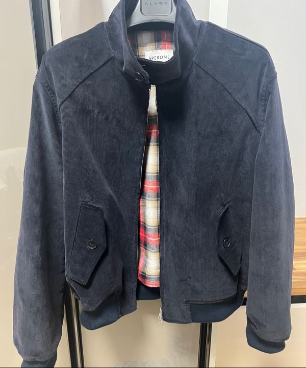 【SPERONE】24FW★ Corduroy Herrington Jacket MUSINSA | SPERONE Corduroy Harrington Jacket (Brown)