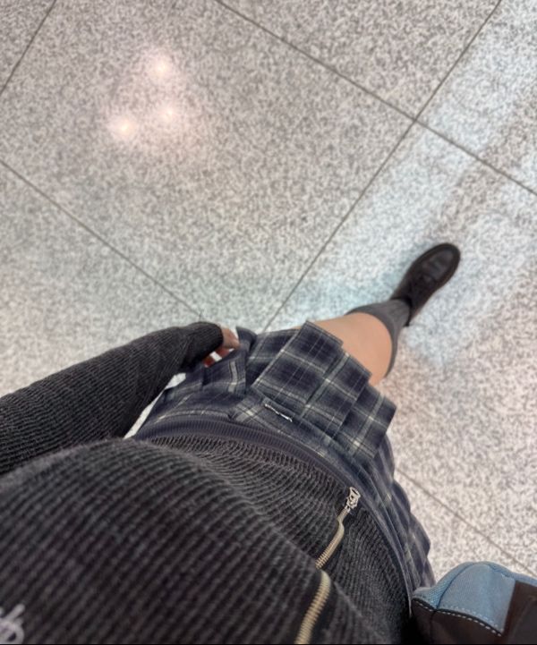 ★Porta★ CHECK PLEATS MINI SKIRT SHORTS NAVY 24PF022 MUSINSA | PORTA CHECK PLEATS MINI SKIRT SHORTS, NAVY
