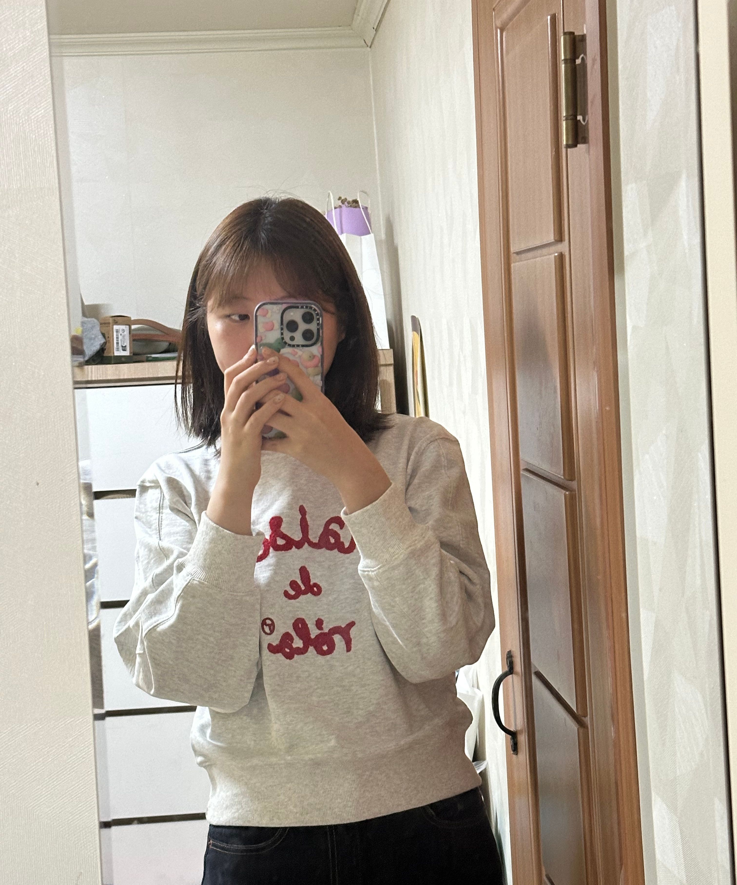 MUSINSA | ROLAROLA MAISON DE ROLA SWEATSHIRTS MELANGE GRAY