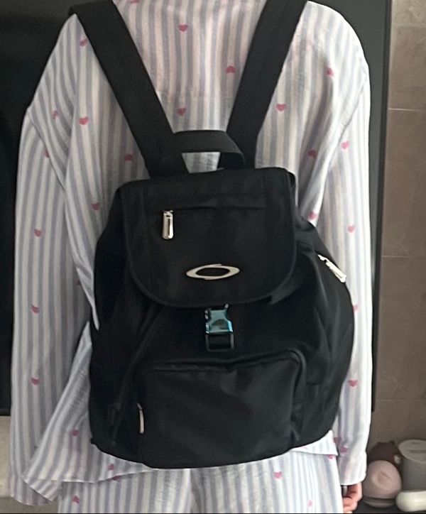 バックパック・リュック NOIAGO Nylon Flip Backpack Black MUSINSA | NOIAGO NOI1383 Nylon Flip Backpack (Black)