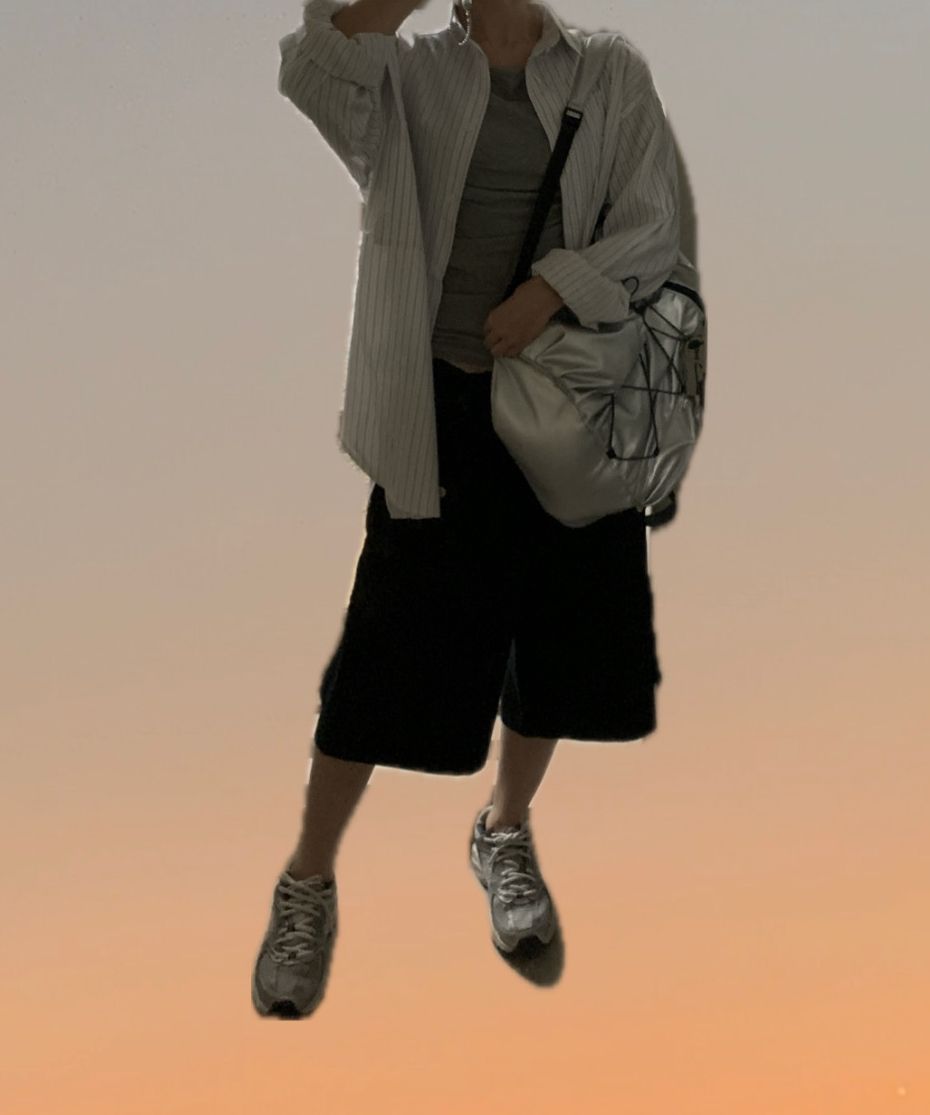 ★NOIAGO★ String Symbol Backpack Silver NOI1386 MUSINSA | NOIAGO NOI1386 String Symbol Backpack (Silver)