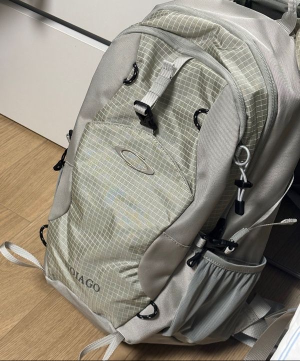 MUSINSA | NOIAGO NOI1388 Nylon Daily Backpack (Light Gray)