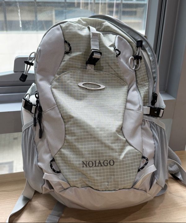 NOIAGO NOI1388 ナイロンデイリーバックパック (ライトグレー) MUSINSA | NOIAGO NOI1388 Nylon Daily Backpack (Light Gray)