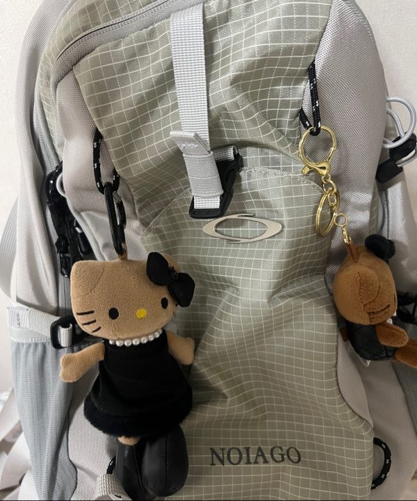 MUSINSA | NOIAGO NOI1388 Nylon Daily Backpack (Light Gray)