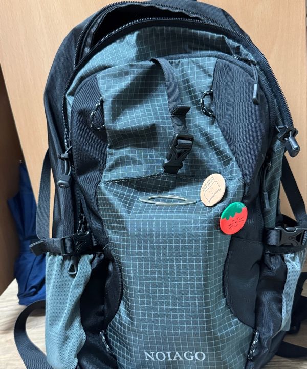 ★NOIAGO★ Nylon Daily Backpack Charcoal NOIAGO】NYLON DAILY BACKPACK (NOIAGO/バックパック・リュック