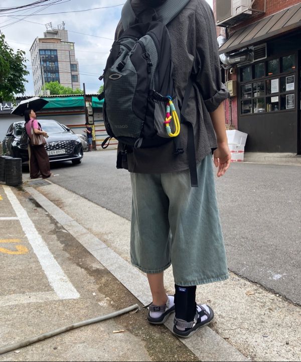 MUSINSA公式 | NOIAGO NOI1389 Nylon Daily Backpack (Charcoal)