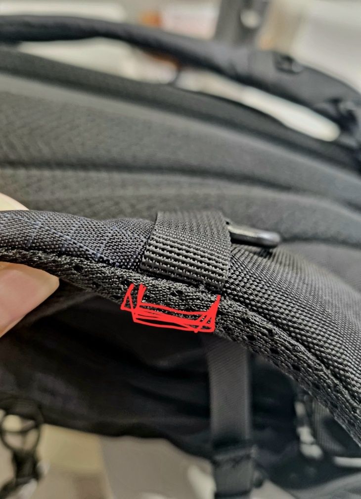 MUSINSA公式 | NOIAGO NOI1390 Nylon Daily Backpack (Black)
