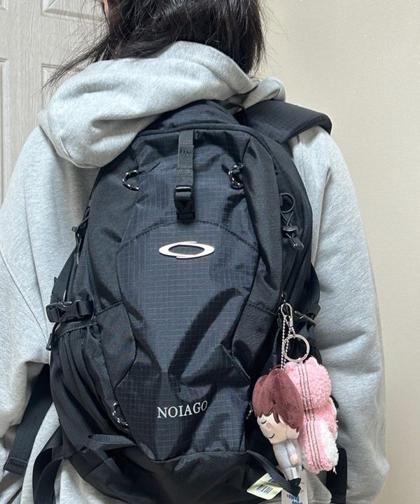 MUSINSA | NOIAGO NOI1390 Nylon Daily Backpack (Black)