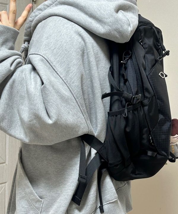 MUSINSA | NOIAGO NOI1390 Nylon Daily Backpack (Black)