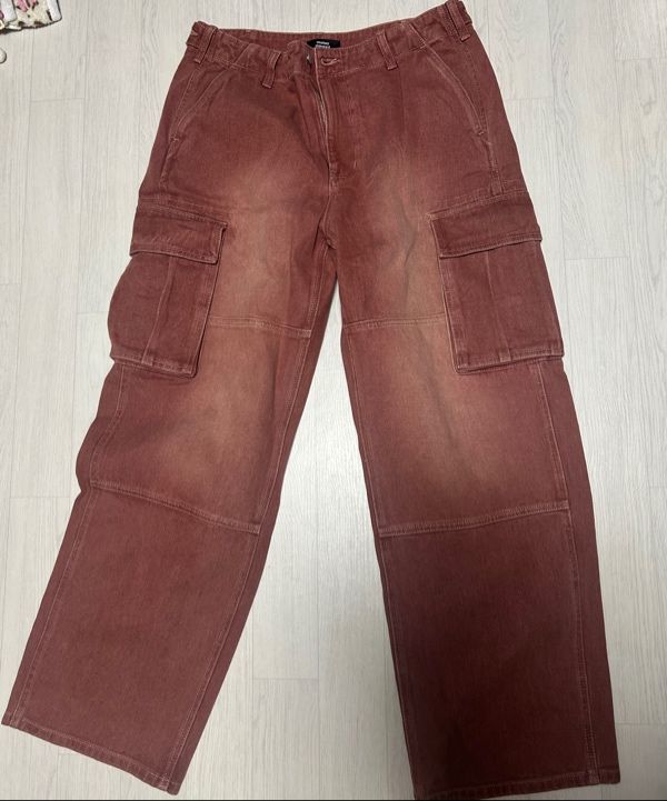 ★MUSINSA STANDARD★ Pigment wide denim pants beige MMDNP523 MUSINSA | MUSINSA STANDARD Pigment Extra Wide Cargo Denim