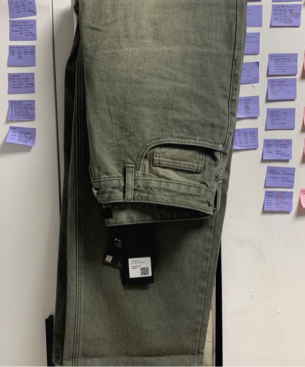 MUSINSA | MUSINSA STANDARD Pigment Wide Denim Pants [Gray]