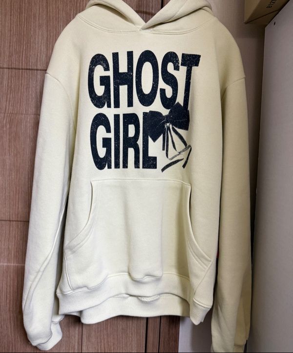 ★Nice Ghost Club★GHOST GIRL RIBBON HOODIE MUSINSA | NICE GHOST CLUB GHOST GIRL RIBBON HOODIE_BLACK