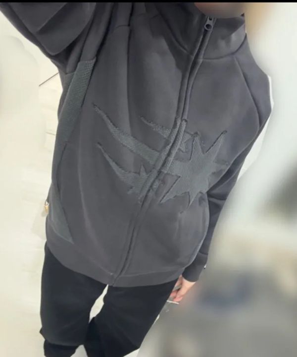 MUSINSA | NICE GHOST CLUB 3STARS SWEAT JERSEY ZIP