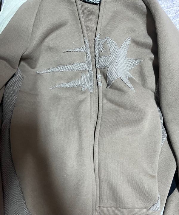 MUSINSA | NICE GHOST CLUB 3STARS SWEAT JERSEY ZIP