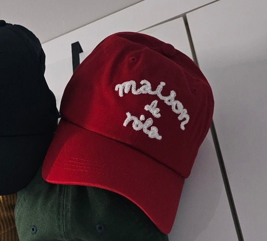 MUSINSA | ROLAROLA MAISON DE ROLA BALL CAP RED