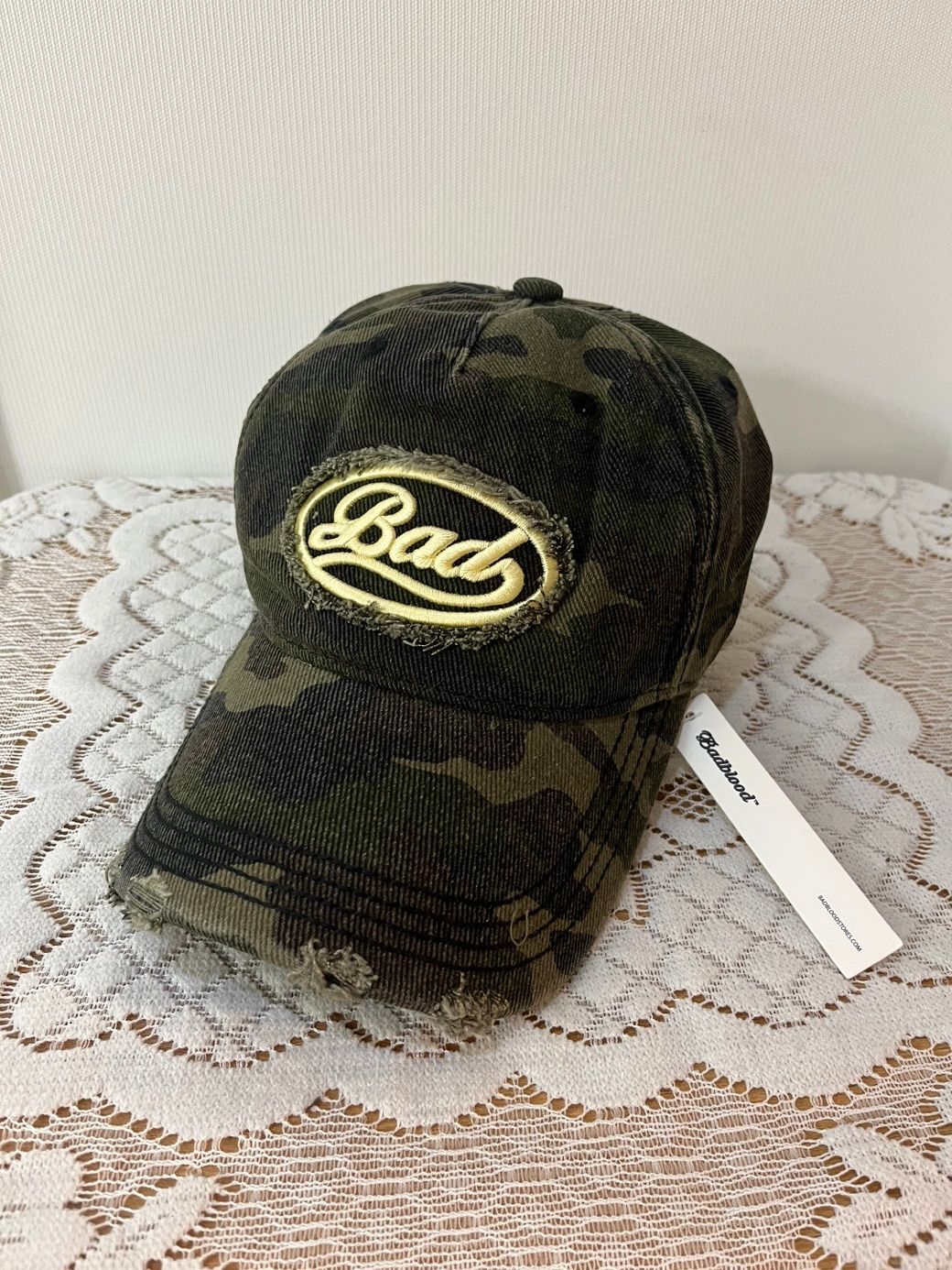 【BADBLOOD】 Oval Logo Ball Cap - Camo MUSINSA | BADBLOOD Oval Logo Ball Cap - Camo
