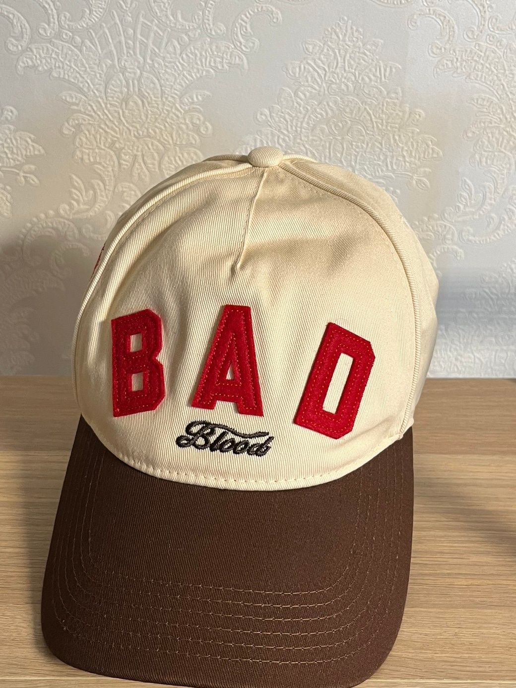 MUSINSA | BADBLOOD Bad Bold Logo Ball Cap - Navy