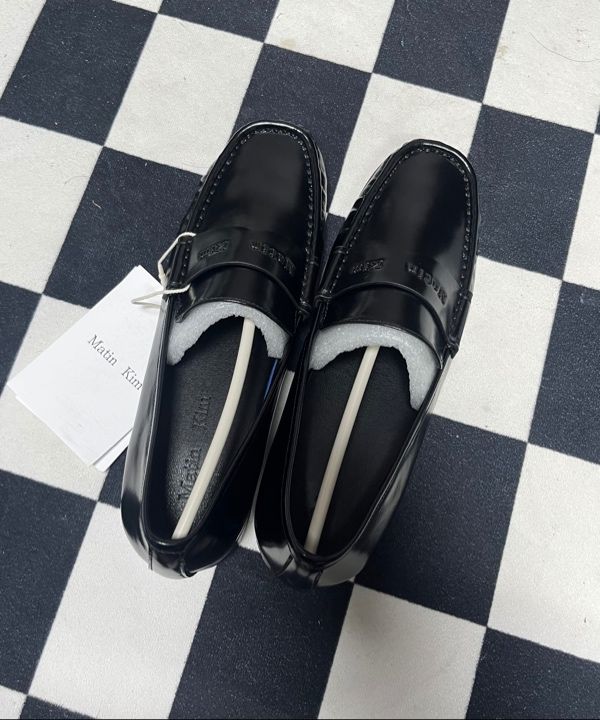 MUSINSA | MATIN KIM MATIN CLASSIC LOAFER IN BLACK