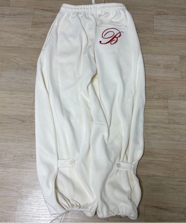 MUSINSA公式 | BADBLOOD Classic Logo 2 Way Curved Jogger