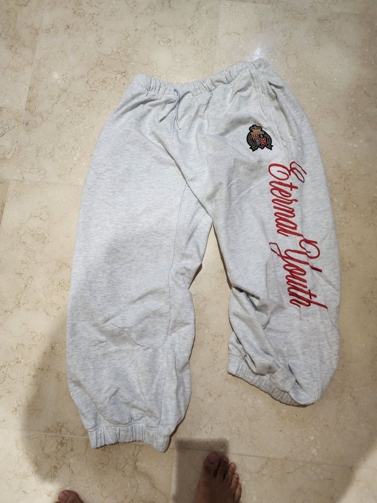 【韓国 FROM ARLES】Eternal youth Sweat pants MUSINSA | FROM ARLES Eternal Youth Sweatpants / GRAY
