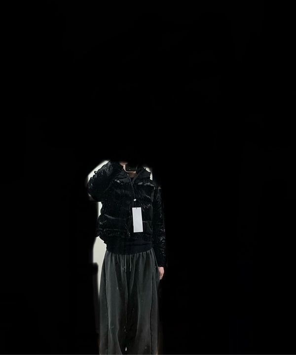 [LUV IS TRUE]★24FW★韓国人気★AM RIBBON FRILL PUFFER JACKET MUSINSA | LUV IS TRUE AM RIBBON FRILL PUFFER JACKET(SILVER)