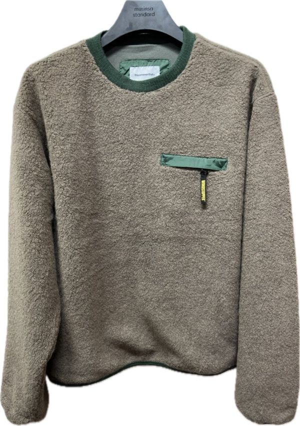 スウェット・トレーナー thisisneverthat GORE-TEX WINDSTOPPER Wool Fleece Crewneck MUSINSA | thisisneverthat® GORE-TEX WINDSTOPPER® Wool Fleece