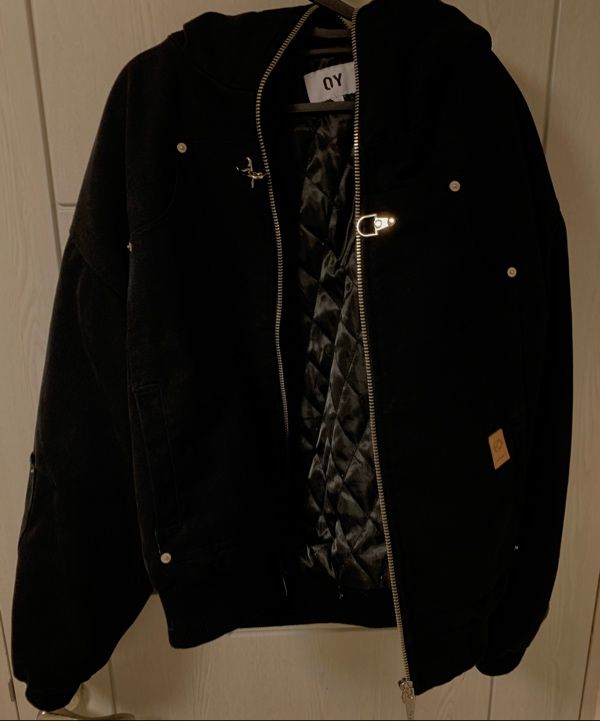 ★OY★DUMP WORK HOODED JACKET - WASHED BLACK★正規品/送料込 ☆OY☆DUMP WORK HOODED JACKET - WASHED BLACK☆正規品/送料込