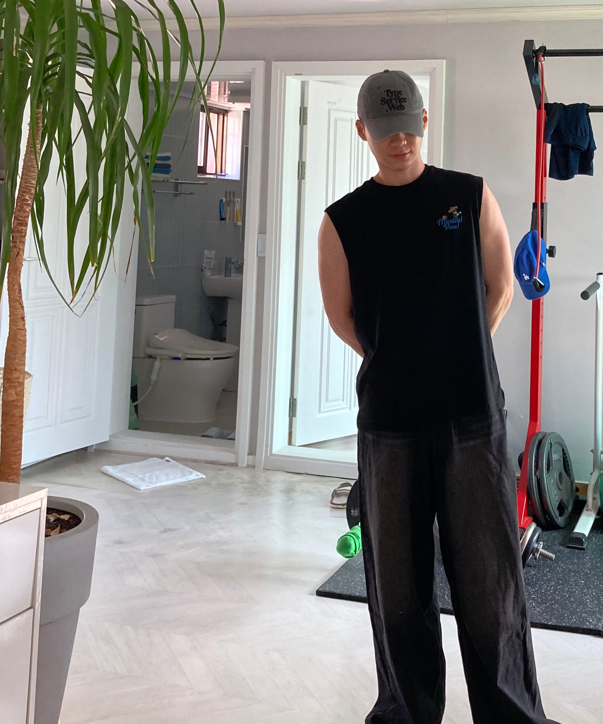 AVANDRESS ♥ Basic Brush Daily Wide Pants/追跡付 MUSINSA | AVANDRESS Basic Brush Daily Wide Pants BLUE