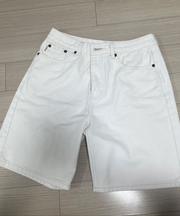 MUSINSA公式 | GLOWNY THE PEGGY SHORTS (BLUE)