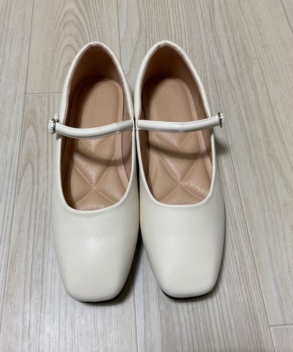 ドレスシューズ・革靴・ビジネスシューズ ^SALT&CHOCOLATE^ Square Toe Mary Jane Flat 412435002 1cm2col MUSINSA | SALT AND CHOCOLATE Square Toe Mary Jane Flat