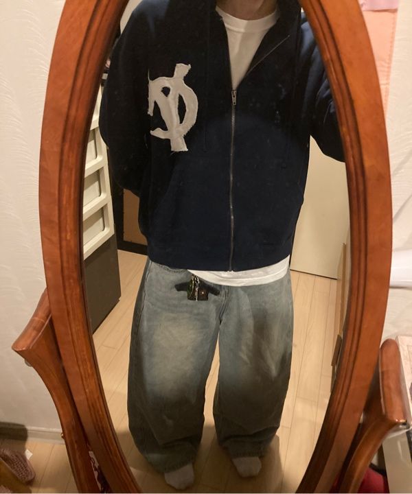 ★OY★LOGO PATCH HOODIE ZIP UP - NAVY★正規品/韓国直送料込 MUSINSA | OY LOGO PATCH HOODIE ZIP UP - NAVY