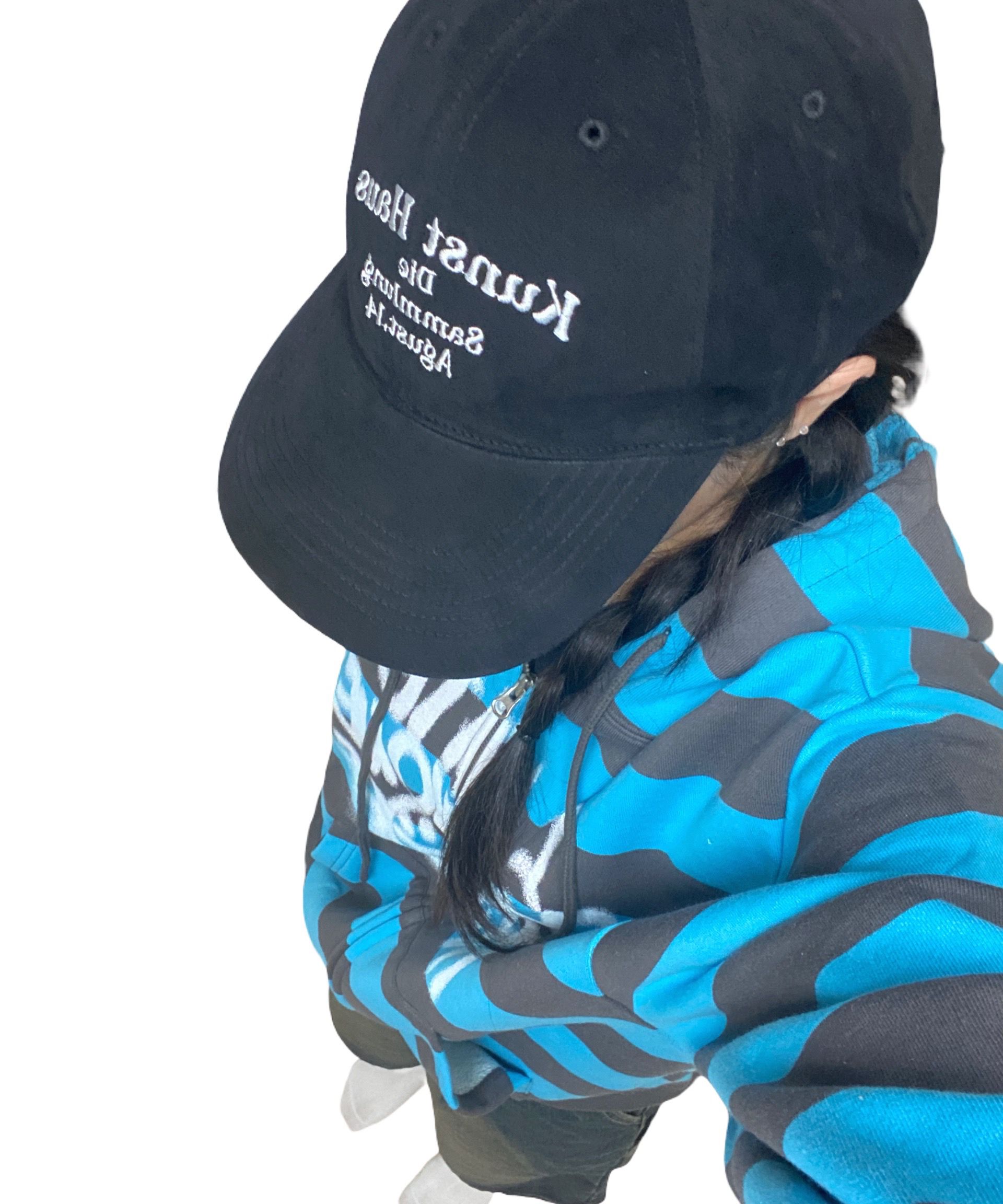 MUSINSA | ISTKUNST PISS OFF ST HOOD ZIP UP_BLUE(IK2EFMM483A)