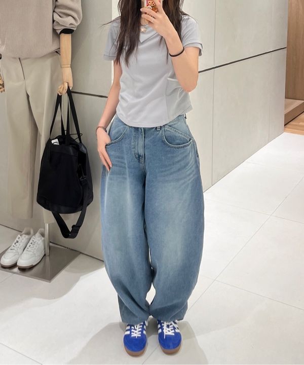 MUSINSA公式 | SCALLYWAG Swing Balloon Fit Denim [Indigo]
