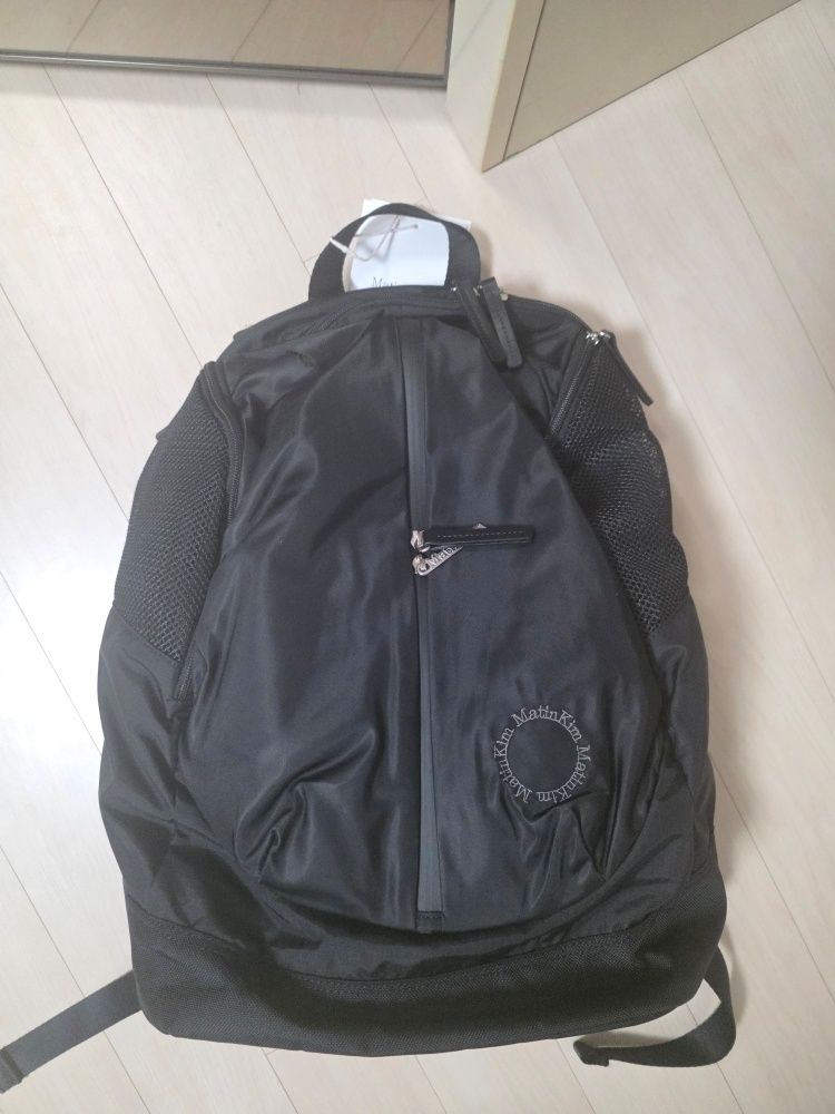 無料配送 ◆MATIN KIM ◆ EXPLORER ZIPPER BACK PACK MUSINSA | MATIN KIM EXPLORER ZIPPER BACK PACK IN BLACK