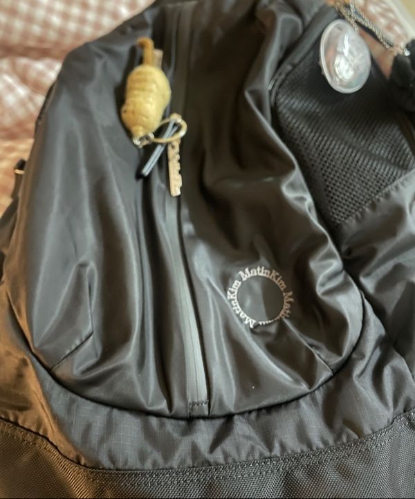 無料配送 ◆MATIN KIM ◆ EXPLORER ZIPPER BACK PACK MUSINSA | MATIN KIM EXPLORER ZIPPER BACK PACK IN BLACK