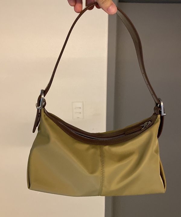 MUSINSA | FOLNUA MINI BATEAU BAG [BLACK - NYLON]