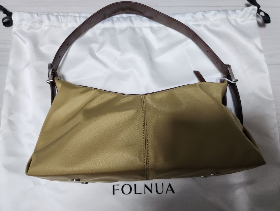 MUSINSA公式 | FOLNUA MINI BATEAU BAG - NYLON [2COLOR]