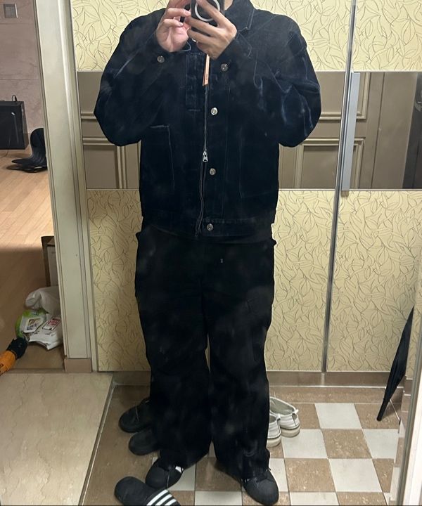 MUSINSA | SATUR Camaro Denim Jacket Indigo Blue