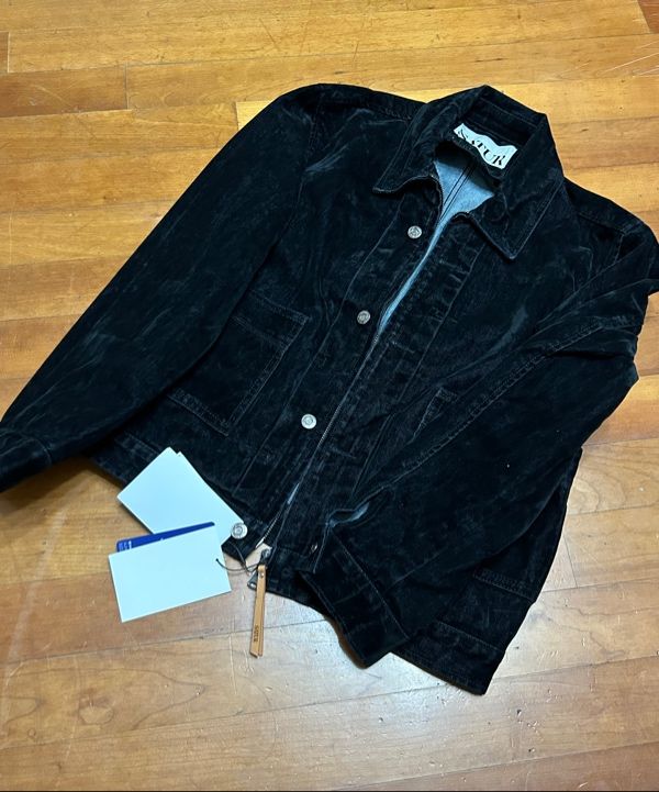 MUSINSA | SATUR camaro denim jacket black