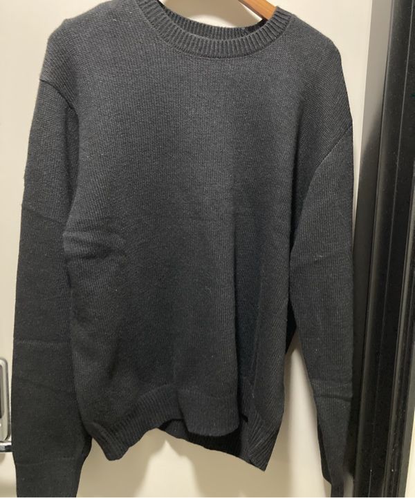 ニット・セーター *MUSINSA STANDARD* Cotton ribbed crew neck knit medium gray MUSINSA | MUSINSA STANDARD Cotton Ribbed Crew Neck Knit [Grey]