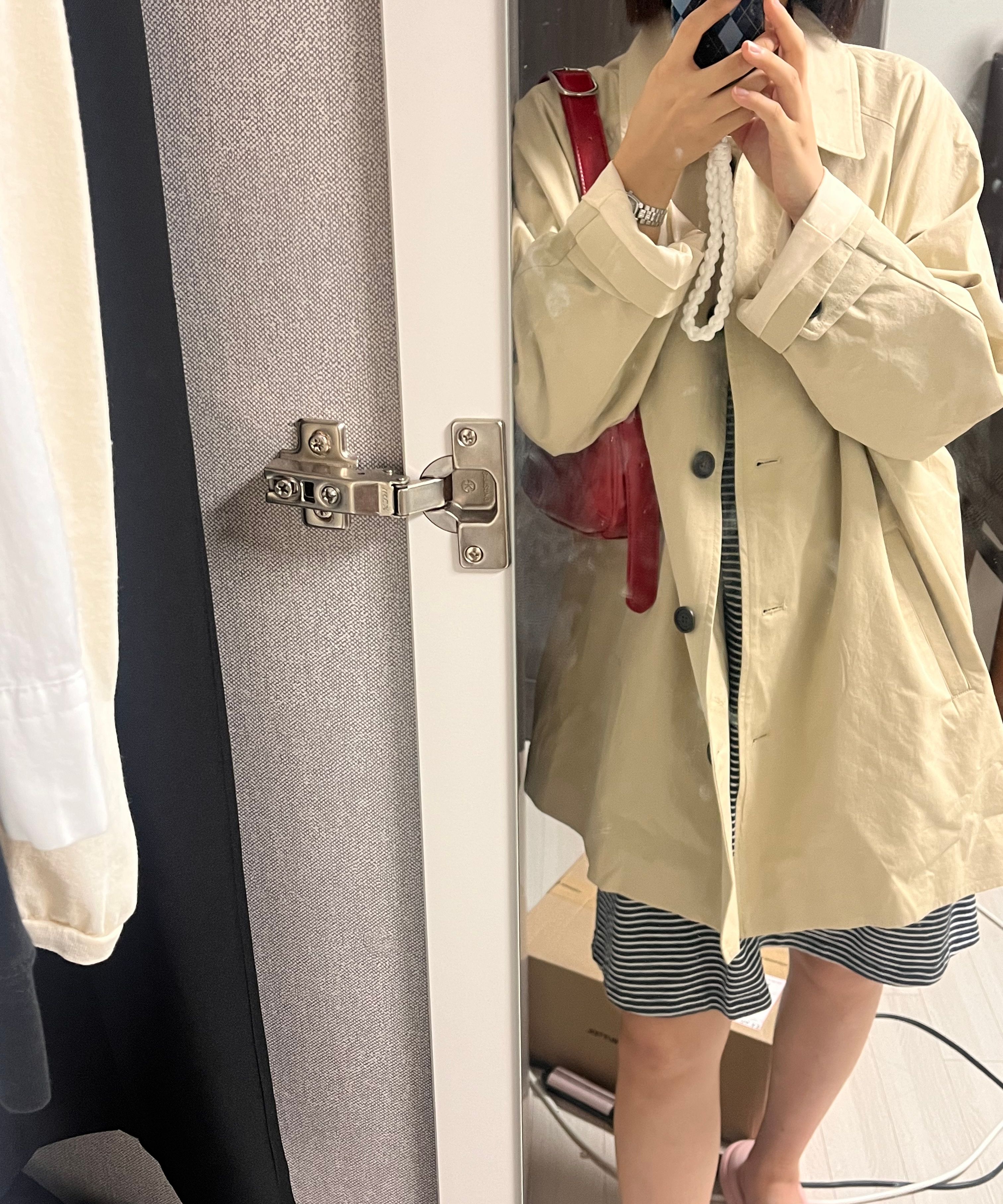 アウターその他 SOMEWHERE BUTTER. Margaret Half Trench Coat Beige S4FCT01BEF MUSINSA | SOMEWHEREBUTTER Margaret Half Trench Coat - Beige