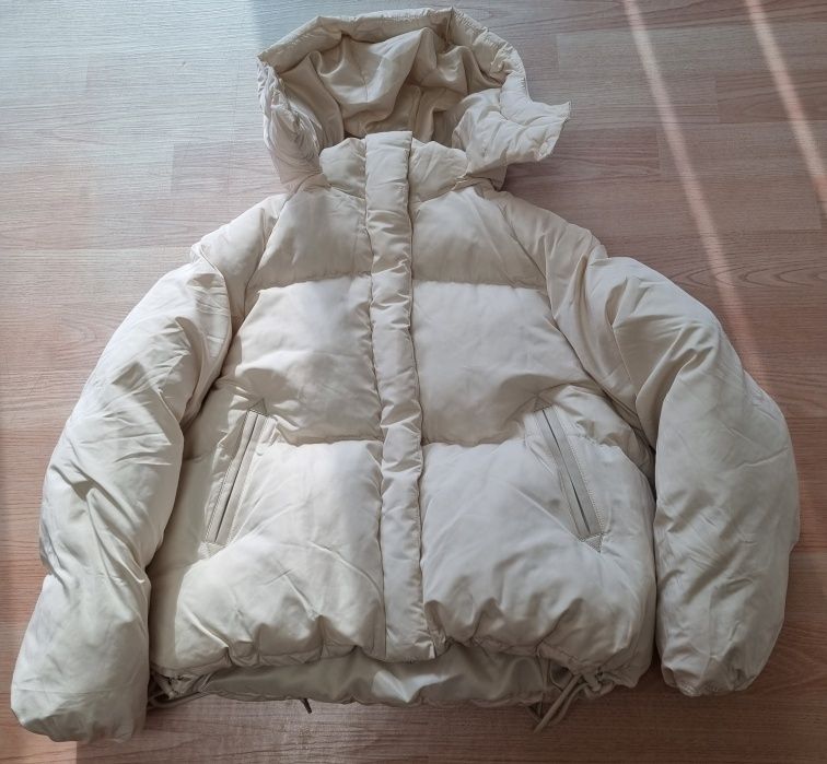 MUSINSA | BITTERCELLS CG Hooded Puffer Jacket-Grey