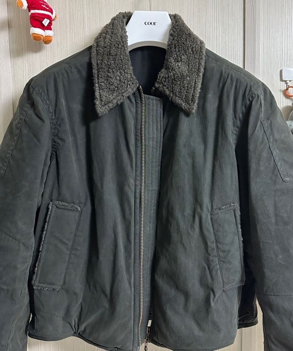 ジャケット・アウター COOR Waxed Cotton Washed Deck Bomber MUSINSA