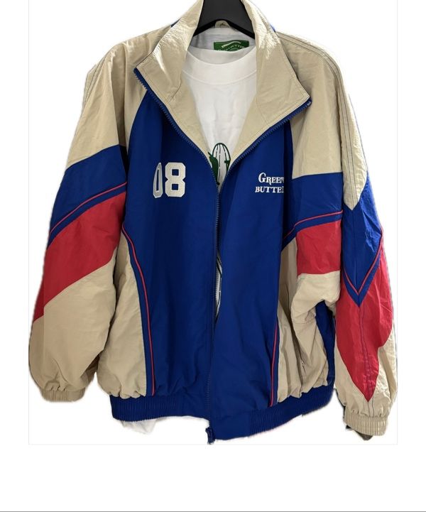 【GREEN BUTTER】Two-Way Windbreaker Jacket NAVY MUSINSA | GREENBUTTER Two-way Windbreaker Jacket (Navy)