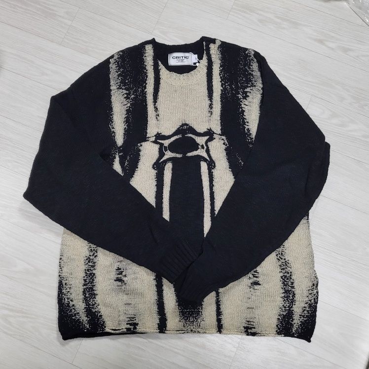 CRITICのVINTAGE WORMHOLE LONG SLEEVE KNIT 全2色 CRITICのVINTAGE WORMHOLE LONG SLEEVE KNIT 全2色 (CRITIC