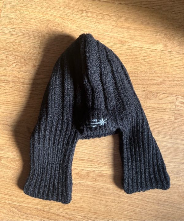 ニットキャップ・ビーニー [NICEGHOSTCLUB]BIG EARCAP BEANIE_BLACK(NG2EFUAB24A) MUSINSA公式 | NICE GHOST CLUB BIG EARCAP BEANIE_BLACK