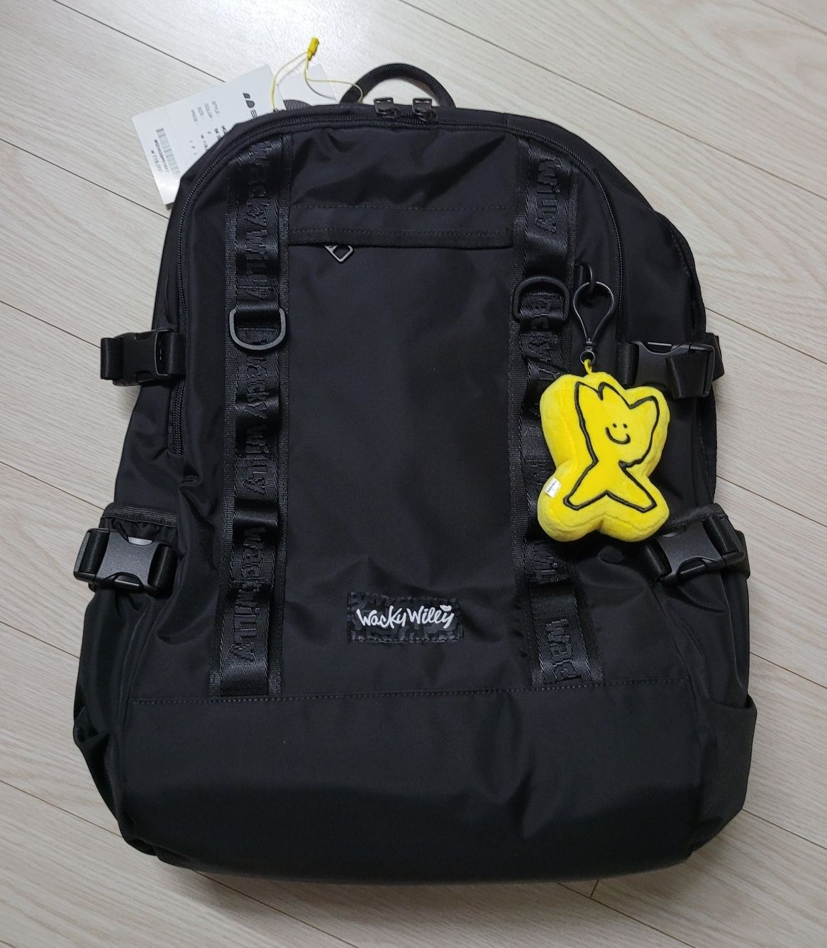 バックパック・リュック WACKY WILLY CORDURA WEBBING BACKPACK MUSINSA | WACKY WILLY [24FW] Cordura Webbing Backpack Black