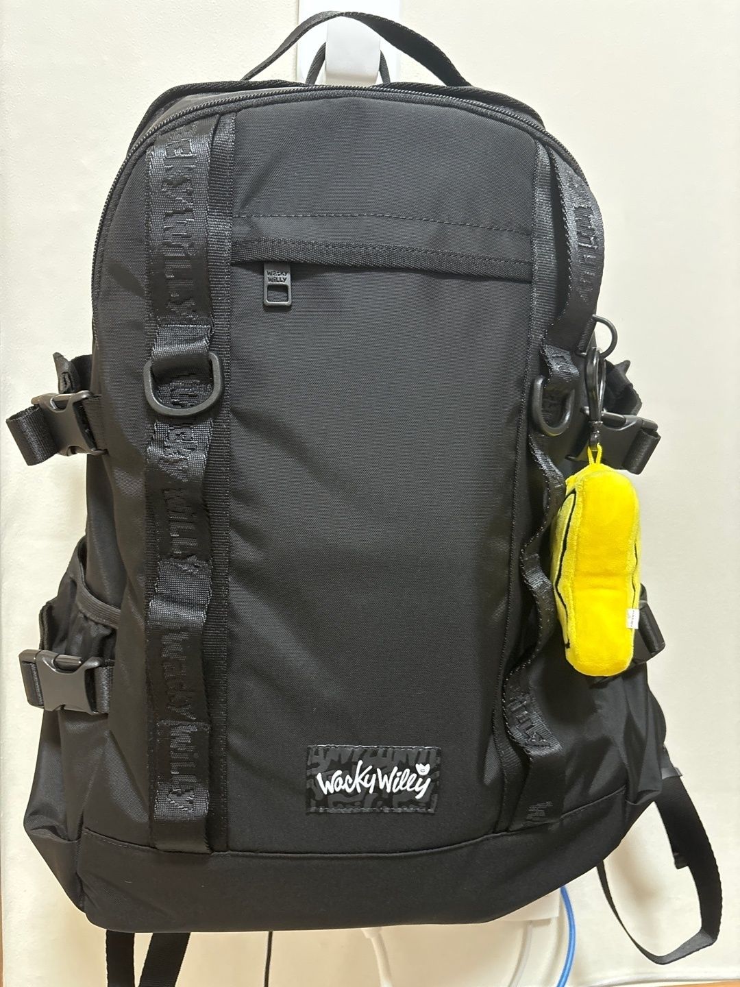バックパック・リュック WACKY WILLY CORDURA WEBBING BACKPACK WACKYWILLY] Cordura Webbing Backpack (Black) (Wacky WiLLy
