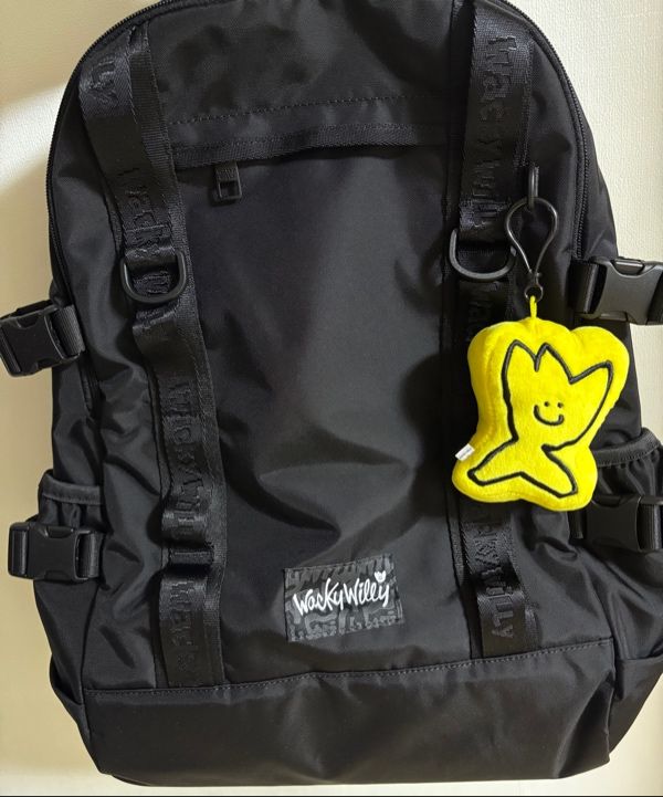 MUSINSA | WACKY WILLY [24FW] Cordura Webbing Backpack Black