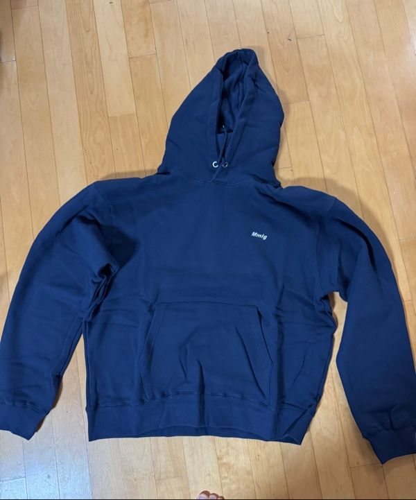 【 MMLG 】MMLG STAFF HOODIE MUSINSA | MMLG [Mmlg] MMLG STAFF HOODIE (AUTHENTIC NAVY)